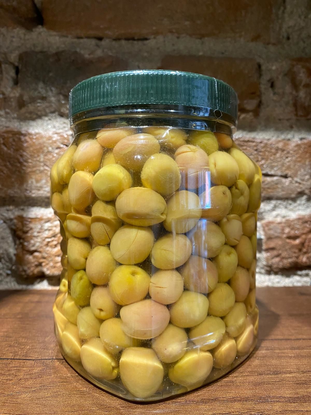 Edremit Yeşil Kırma Zeytin 1000g